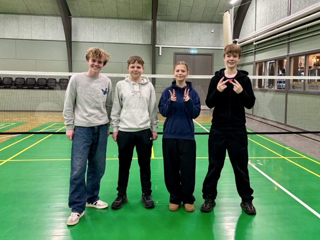 En weekend med masser af ungdomsbadminton og flotte resultater! 2 3